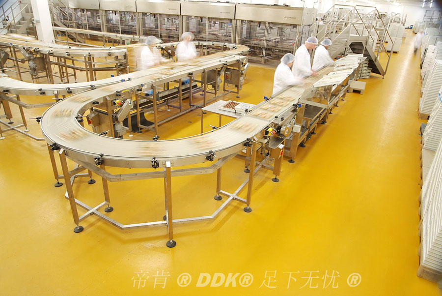 帝肯DDK應用在食品加工業(yè)的地板處理方法有什么原理和考量？有哪些材料適合？