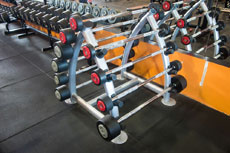 健身房力量區地面