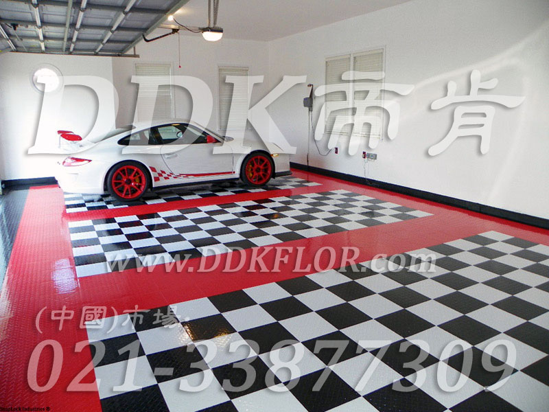 紅+黑+白色_私人車庫裝修效果圖樣板圖片,帝肯(DDK)_3000_C618(別墅車庫地面材料)效果圖 紅+黑+白色_私人車庫裝修效果圖樣板圖片,帝肯(DDK)_3000_C618(別墅車庫地面材料)效果圖,車庫pvc地板,車庫地坪,車庫地墊,車庫地板,車庫地膠,車庫塑料地毯,車庫塑膠地板,車庫防滑墊,車用防滑墊,別墅私家車庫裝修