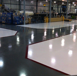 環氧地坪漆,車間地坪漆樣板